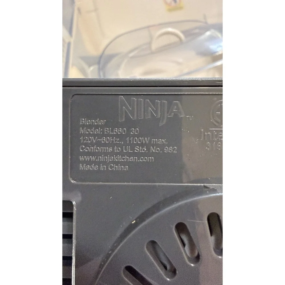 Ninja Professional Blender 72oz Pitcher Blade & Lid for BL660 BL740 BL770 BL780